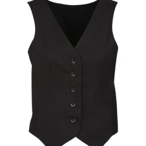 Women’s Cool Stretch Peaked Vest – Black