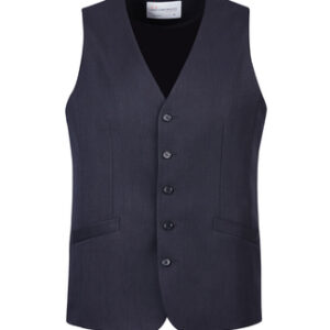 Men’s Cool Stretch Suiting Longline Vest – Navy
